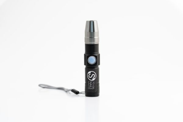 LED Flash Cure Flashlight with USB Charge Port