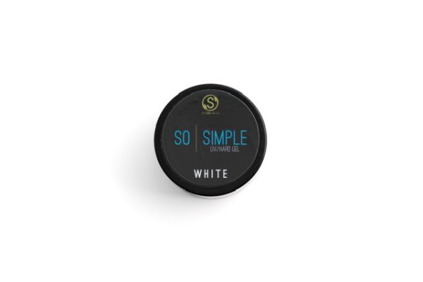 SO SIMPLE UV/LED Hard Gel White Hema Free - Image 3