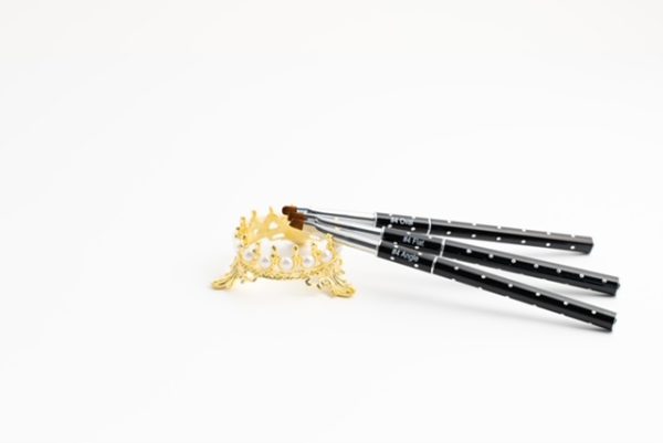 3 Pack Blinged Gel Brushes with Cap - Image 3