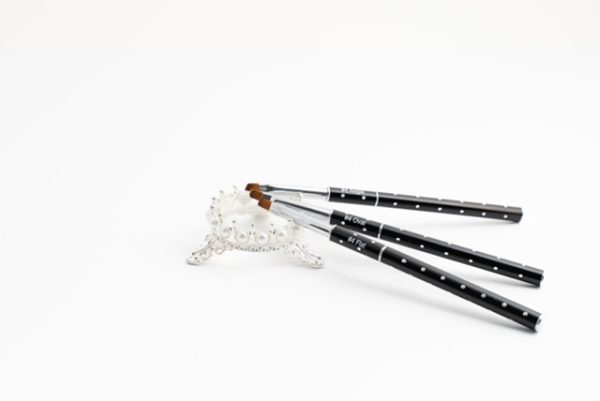 3 Pack Blinged Gel Brushes with Cap - Image 4