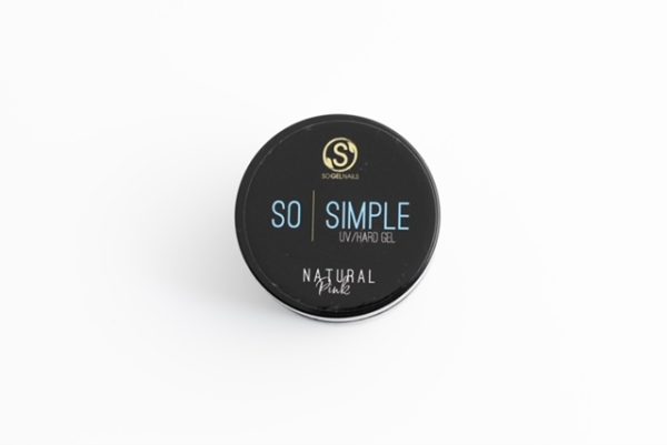 Natural Pink SO SIMPLE UV/LED Hard Gel Hema Free - Image 4