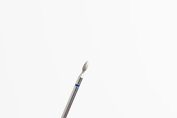 DIAMOND CUTICLE NAIL PREP BIT- Medium Size Football #2, Medium Grit